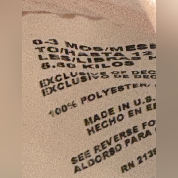 BABY 👼White Shirt /Vest and Bonnet Set 0-3 Months - Picture 10 of 10